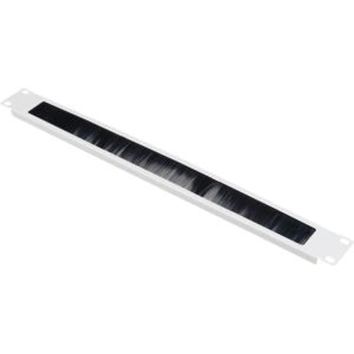 Lande LN-KDG-YKD-1UFC-CC 1U 19" kablo düzenleme paneli patchcord giriş holü, fırçalı tip
