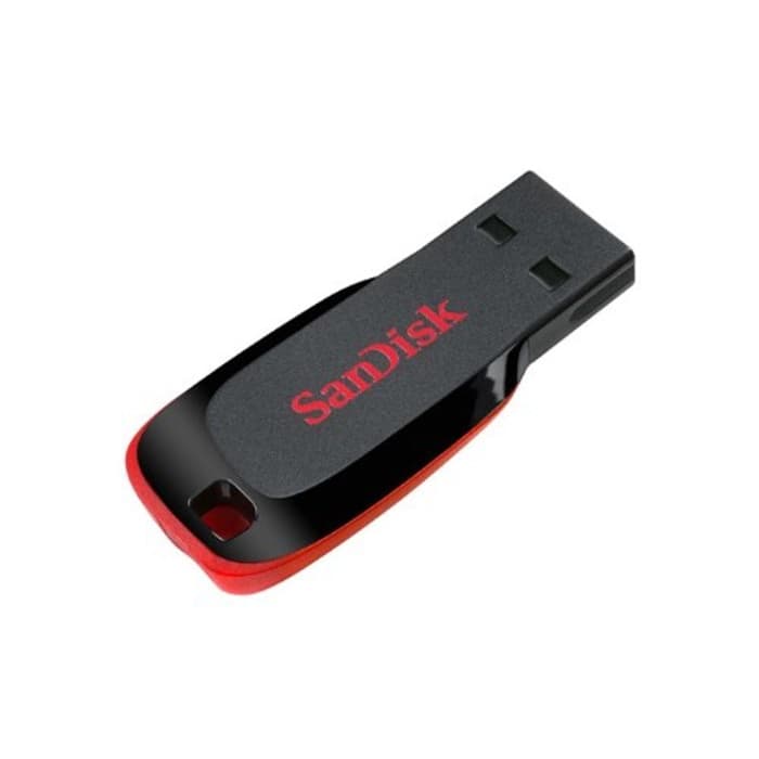 128 Gb Sandisk Cruzer Blade Black Sdcz50-128G-B35