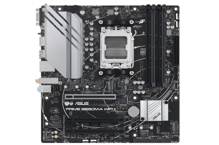 Asus Prıme B650M-A Wıfı Iı Ddr5 6400Mhz(Oc) M.2 Matx Am5 Anakart