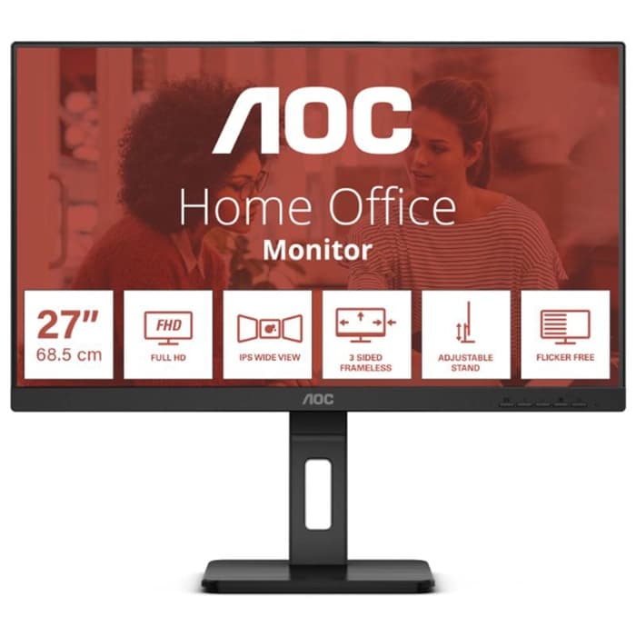 AOC 27E3QAF 27" 4 ms Full HD Pivot IPS Monitör