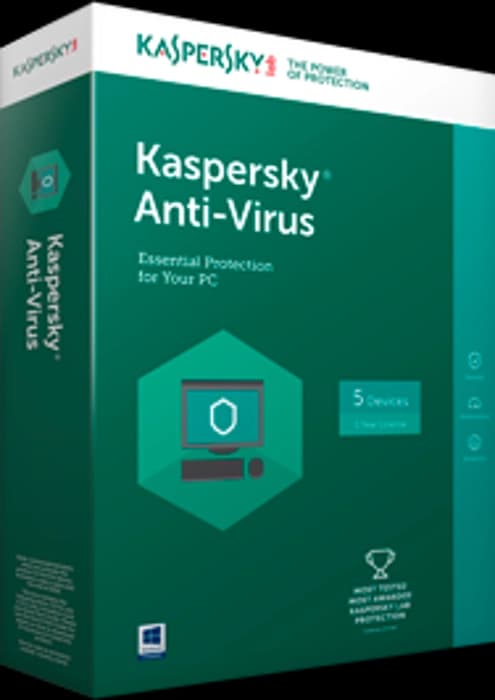 Kaspersky Antı-Vırus 3 Kullanıcı 1 Yıl