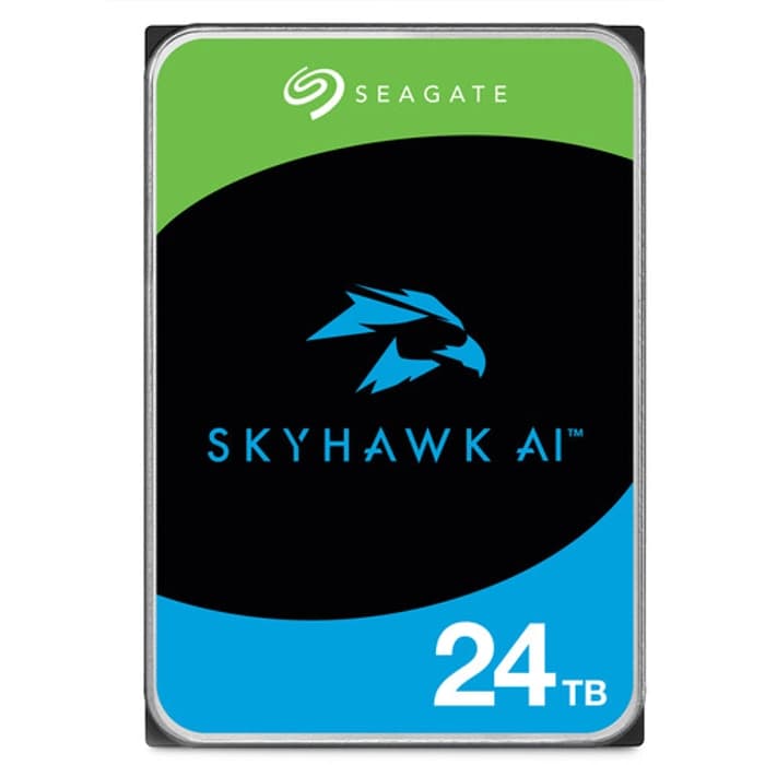 ST24000VE002 - SEAGATE SKYHAWK AI 24 TB 7200RPM 512MB SATA3 550TB/Y RV 7/24 HARD DİSK