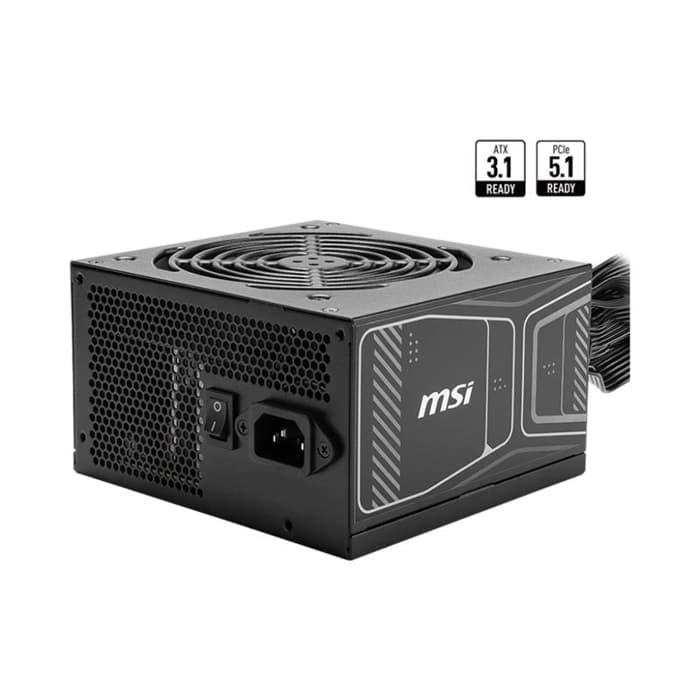 MSI PSU MAG A750GN PCIE5 750W 80+ GOLD POWER SUPPLY