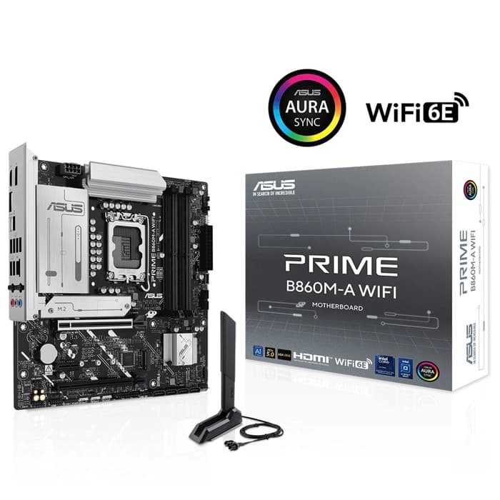 ASUS PRİME B860M-A Wİ-Fİ INTEL LGA1851 DDR5 MİCRO ATX ANAKART