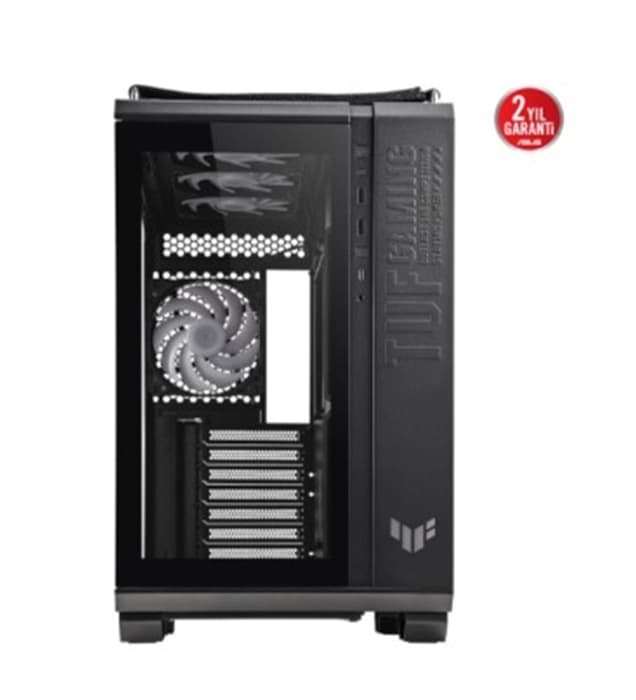 ASUS TUF Gaming GT502 Plus Panaromik Temperli Cam USB 3.2 ATX Siyah Gaming Kasa