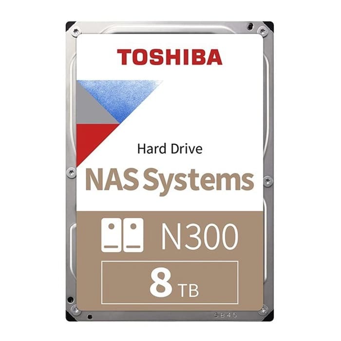 TOSHIBA N300 8 TB 7200 RPM 512MB MN10ADA800S SATA3 180TB/Y NAS
