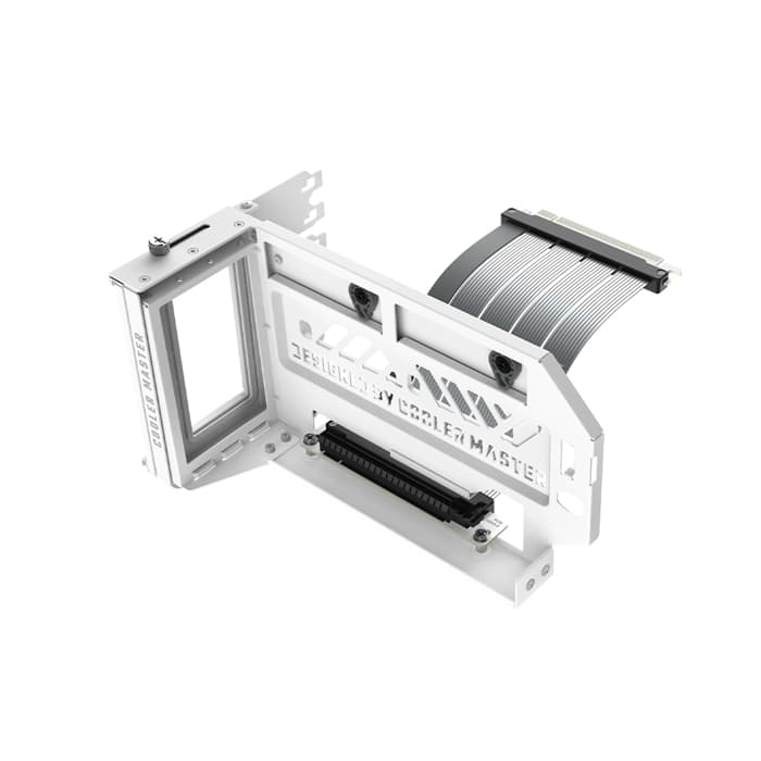 COOLER MASTER MCA-U000C-WFVK03 Evrensel Dikey Ekran Kartı Tutucu Kiti V3 Beyaz PCIE5.0 (165mm Riser Kablo)