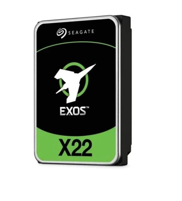 Seagate 22TB Exos ST22000NM001E X22 7200RPM Internal Enterprıse Nas ve Güvenlik Diski