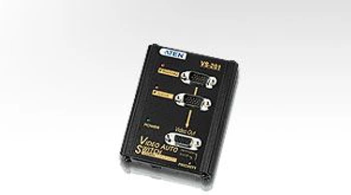 ATEN-VS201 2 Port VGA Seçici , 2 giriş - 1 çıkış (2 Port Video Switch)