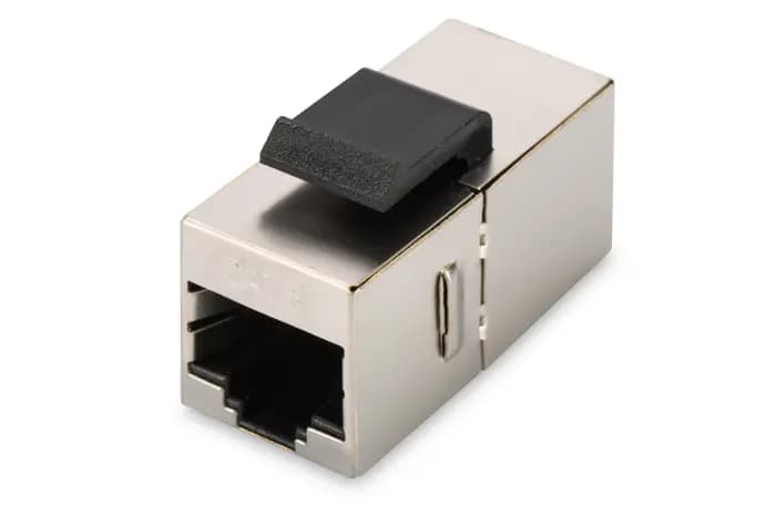 DN-93613-1 Digitus CAT. 6 Adaptör (Coupler), Zırhlı/Shielded, Panel Tipi, RJ45 Dişi <-> RJ45 Dişi